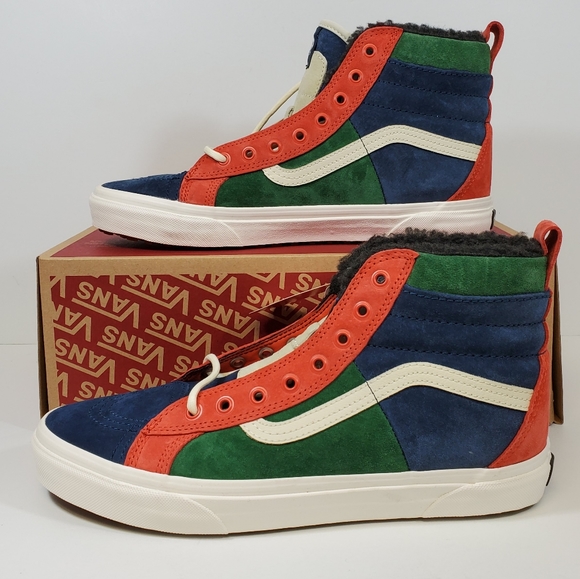 Vans Shoes | Vans Sk8-Hi 46 MTE DX Ultracush Shoes Boots Multi | Color: Blue/Red | Size: 10.5 | Escobar3980's Closet